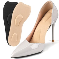 Fish Mouth Sponge Cropped Pad High Heel Shoes Single Shoes Shock Absorption Wicking Mesh Insole Fore
