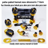 LOKAL Variations Of Accessories Package 7 Local PCX Motorcycle Items/PCX 150/PCX 160/ADV 150 Premium Original