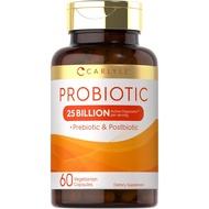 Carlyle Probiotic with Prebiotics & Postbiotics | 25 Billion CFU