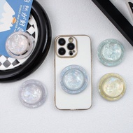 2pcs Magnetic Stand Seashells Magnetic Phone Grip Bracket Stand Holder Finger Ring Colorful Finger R