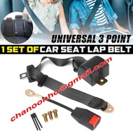 3 Point Auto Car Safety Seat Belt Universal Adjustable Retractable 3 Point Car Truck Safety Front La