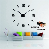 MODERN 3D ANALOG DIY Wall CLOCK Wall CLOCK/ Wall CLOCK/ GIANT CLOCKHOOK