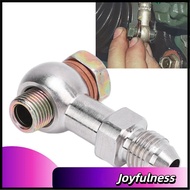 Joyfulness 4AN to 1/8in NPT Banjo Bolt Connector Kit  Stainless Steel for Diverse Applications