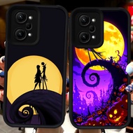 Black Casing for Xiaomi Redmi poco X5 Note 14 14T F5 12 F6 Pro 5G H96 Nightmare before christmas