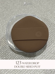 SUPERMOM l 123 Water drop double-sided puff พัฟรองพื้น (มีตลับใส่แถมให้)