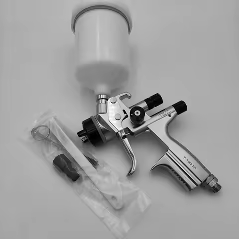 Compressed Air Spray Gun Painting Gun for Auto Car Paint Refinish 1.3mm O jet 5500 Paint Spray Gun