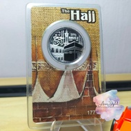 2 Dirham The Hajj 1439H 5.95g - Duo Tone Kaabah Berwarna Hitam by Nubex