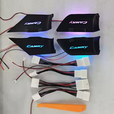 For Toyota CAMRY 9th xv80 2024 2025 Interior Door Bowl Lamp Refitting Handle Led Atmosphere Light Ca