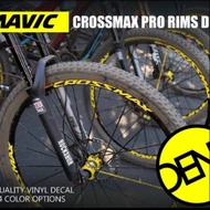 Mtb Crossmax Wheel Rim Sticker Decal