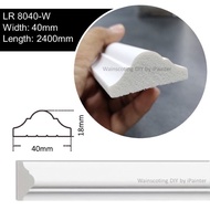 Wainscoting PS (HARD) 2400mm (BUKAN FOAM / KAYU)/ DIY Wainscoting/ Senang Pasang/ Wainscoating Korea