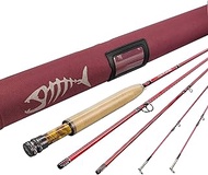 Aventik Stalker Fly Fishing Rod 4 Sections, 2/3 / 4WT, Medium-Fast Action IM12 Graphite Carbon Fiber
