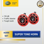 HELLA Super Tone Horn Set (With 4-Pin Relay) 3AG 003 399-801
