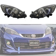 (CRYSTAL BLACK) Perodua Alza (Advance) 2014 2018 Head Lamp / Lampu Depan (Left &amp; Right / Kanan &amp; Kiri) Local