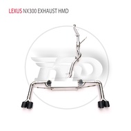 HMD Stainless Steel Exhaust System Performance Catback is Suitable for Lexus NX300 Car Valve Muffler