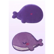 official bts plush purple whale tinytan flat cushion pillow toy onhand sealed