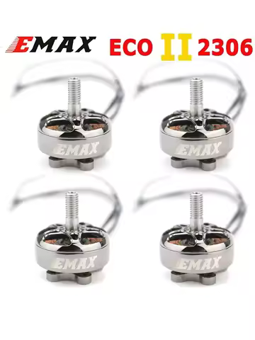 Emax ECO II Series 2306 1700KV 1900KV 2400KV Brushless Motor for RC FPV Drone Racing Quadcopter Spar