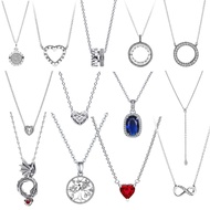 Promotion Today S925 Silver PAN Necklace Women's Necklace Various Items Clavicle Chain Sweater Chain