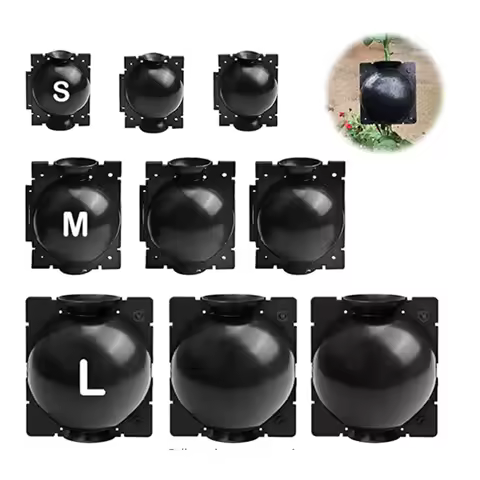 3PCS Plant Rooting Ball Grafting Rooting Box Breeding Case Plant Root Growing Box For Garden 5/8/12c