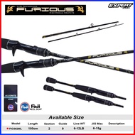 EXPERT FURIOUS FIC662ML BAITCASTING | BC Rod | CASTING ROD