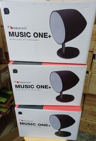 只餘1隻，NAKAMICHI Music One+ Bluetooth Speaker 中道藍牙喇叭Music One+內置有一組4吋低音及一對1.5吋高音單元,買2個或以上9折