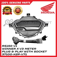 HONDA RS150 V1 PNP WINNER X V3 METER WITH SOCKET [37100-K2P-V71] 100% ORIGINAL HONDA PART