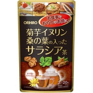 Japanese ORIHIRO Salacia Leaf Tea with Chrysanthemum Inulin Mulberry Pack Of 20 bags Direct from Japan