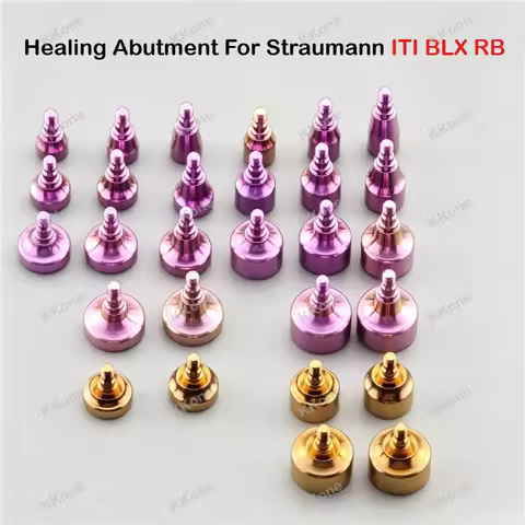 10Pcs Dental Healing Abutment For Straumann ITI BLX RB WB 2mm 4mm Implant Accessories