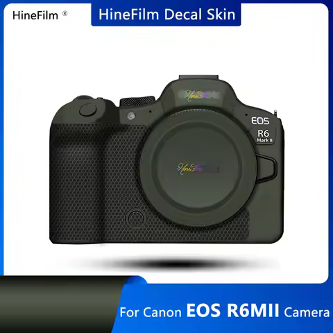 Hinefilm Skin for Canon EOS R6 MARK II Camera Skin R6II Sticker FOR Canon R6 II Camera Protective Co