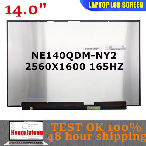 NE140QDM-NY2 V18.0 TL140ADXP02 Original NEW 14.0'' IPS 2560X1600 165HZ Laptop LCD Screen Display Mat