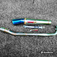 knalpot daeng4 supra x smash Titan kharisma Revo Grand Astrea c70 jupiter z Blade Revo fit
