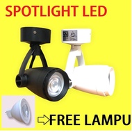 MR 16 Spotlight FITTING MR16 LED Track Spotlight/ - SHOP DECORATION CEILING AND RAIL LIGHTS - CAFE
