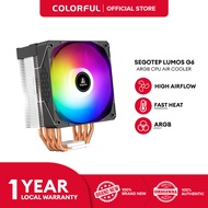 Segotep Lumos G6 Copper Heat Pipe Tower ARGB Lighting CPU Air Cooler