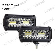 120W Lampu Tembak Sorot 40 Mata 12 Volt Lumens Super Terang Lampu Tembak Motor Mobil Jeep Truk