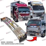 BUMPER DOUBLE LAYER UNIVERSAL LORI ISUZU PRO / NSIRI / HICOM / FUSO / CANTER / HINO / DELTA