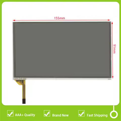 New CRD510 RCD 510 rcd510 vw rcd510 rcd510 155*91mm Touch Screen Panel Digitizer Glass Sensor For Ca