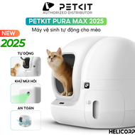 [GIAO 4H] [NEW 2025 BH18 Tháng] Máy Vệ Sinh Cho Mèo Petkit Pura Max 2025 - Nhà Vệ Sinh Cho Mèo Tự Độ