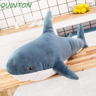 QUINTON Giant Shark Plush Toy For Kids Kids Gifts Cushion Doll Christmas Gift Christmas Gifts Birthday Present Appease Doll Accompany Toy Sleeping Mate Toy Stuffed Animal