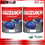 SUZUKA EPOXY FILLER FILER PAINT AVIAN BRAND COLOR COLOR COLOR CAR BASE SU ZUKA PER CAN 300 CC THINNE