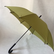 Sturdy Automatic Straight-Handled 106cm Rain Umbrella Windproof Pure Color Long-Handled Business Stu