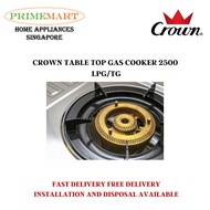 CROWN TABLE TOP GAS COOKER 2500 * TG / LPG AVAILABLE *INSTALLATION AVAILABLE*