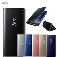 Smart Mirror Flip Cover Case For LG V40 Velvet 5G G8 V30 Pro V60 Q60 V50 Luxury Mobile Phone Case