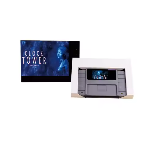 Clock Tower RPG game Card for SNES EUR PAL USA NTSC 16bit Game Consoles with Retail Box Video Game C