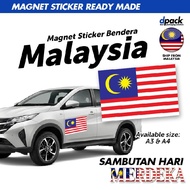 Magnet Sticker Bendera Malaysia