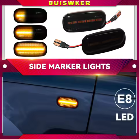 For Audi A3 S3 8P A4 S4 RS4 B6 B7 B8 A6 S6 RS6 C5 C7 C6 05-08 Turn Signal Light Superb LED Front Fen