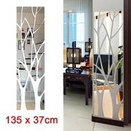 New Acrylic 3D Tree Mirror Wall Sticker Removable DIY Art Decal Home Decor Mural