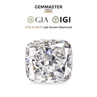 Cushion Cut Lab Grown Diamond With GIA or IGI certificate D E F VVS Loose Lab Diamond 1ct 3ct 5ct 3E