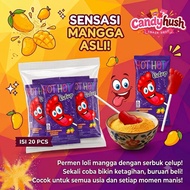 Hot Hot Dip Mango Candy 20 Pcs Sour Powder Candy MANIS mango Dip Candy