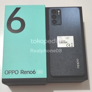 Oppo Reno 6 5G 8/128Gb second like new (Grade A) fullset acc ori