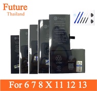 แบตเตอรี่โทรศัพท์มือถือสำหรับรุ่น 5/5s/5C/5SE/6/6+/6s/6s+/7/7+/8/8+/X/Xs/XR/11/11pro/11pro max/12/12