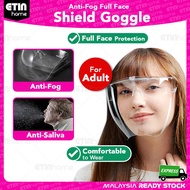 ✓Full Face Shield Goggle Safety Face Shield Anti-fog Glasses Protective Goggle Shield
